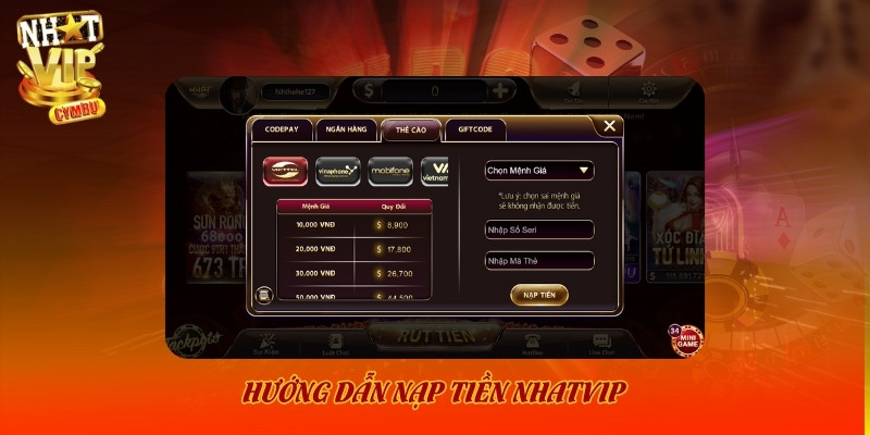 Nạp tiền nhanh với hệ thống giao dịch tân tiến