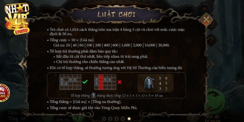 Quy định trả thưởng trong nổ hũ đổi thưởng hắc thoại ngộ không