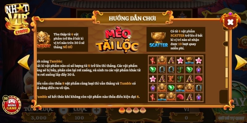 Chi tiết các bước tham gia quay hũ mèo tài lộc
