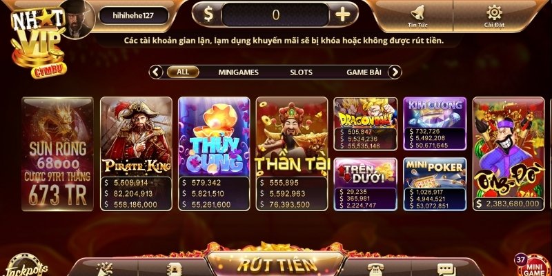 5 sản phẩm game Nhatvip được yêu thích nhất